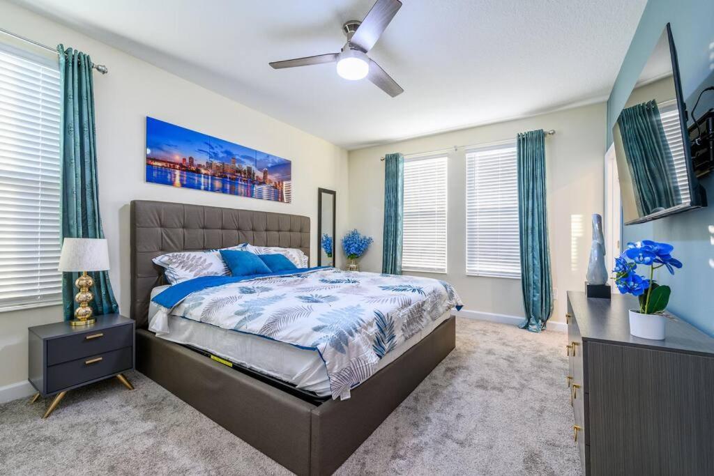 Close To Disney & Other Theme Parks,Private Heated Poolspa, Bbq & Game Rm Kissimmee Luaran gambar