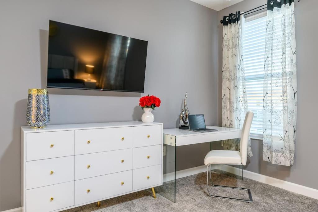 Close To Disney & Other Theme Parks,Private Heated Poolspa, Bbq & Game Rm Kissimmee Luaran gambar