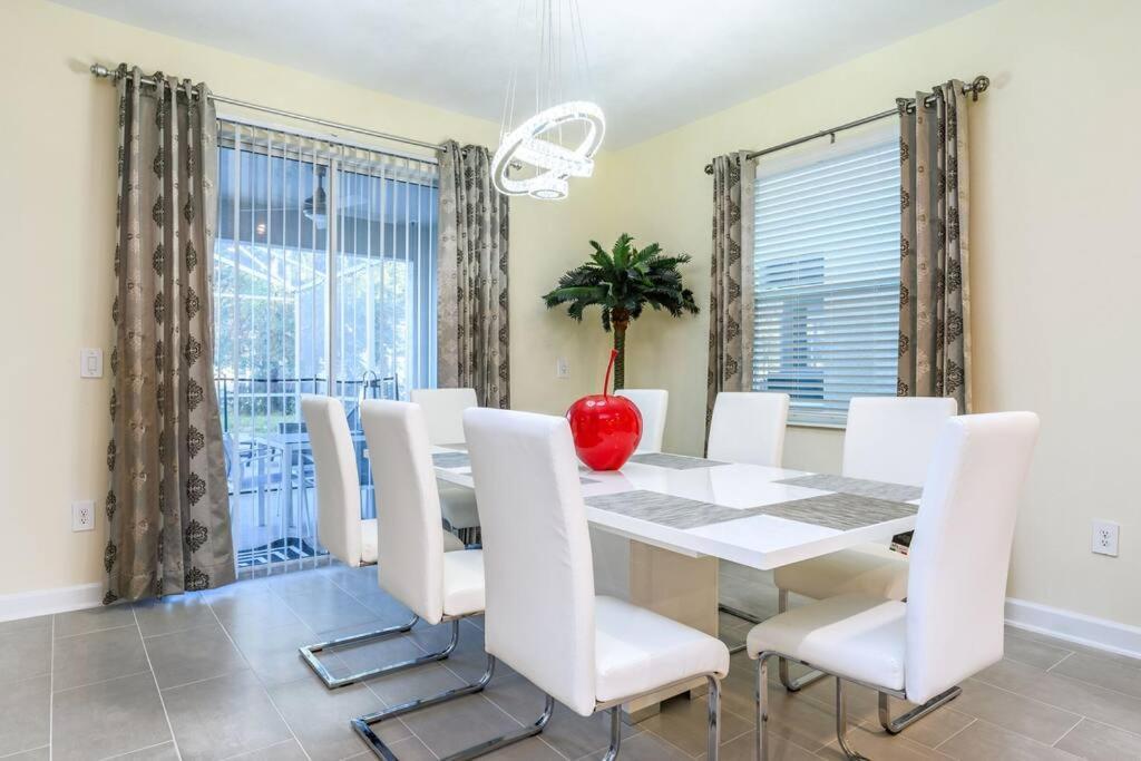 Close To Disney & Other Theme Parks,Private Heated Poolspa, Bbq & Game Rm Kissimmee Luaran gambar