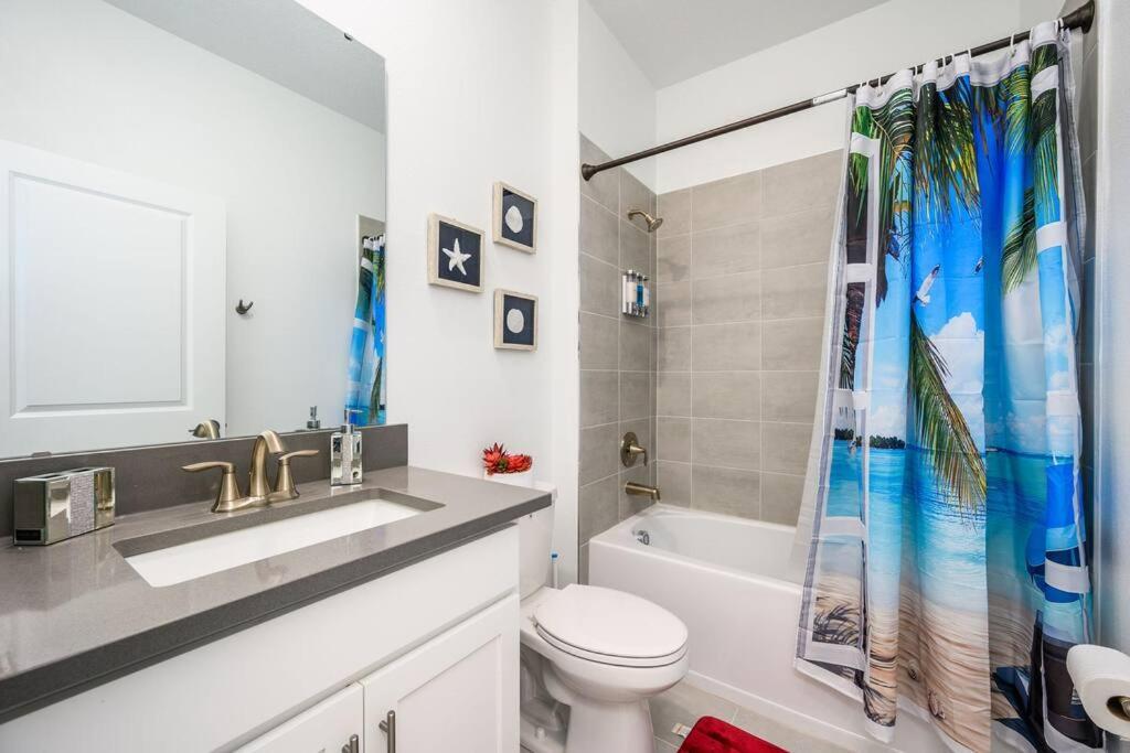 Close To Disney & Other Theme Parks,Private Heated Poolspa, Bbq & Game Rm Kissimmee Luaran gambar