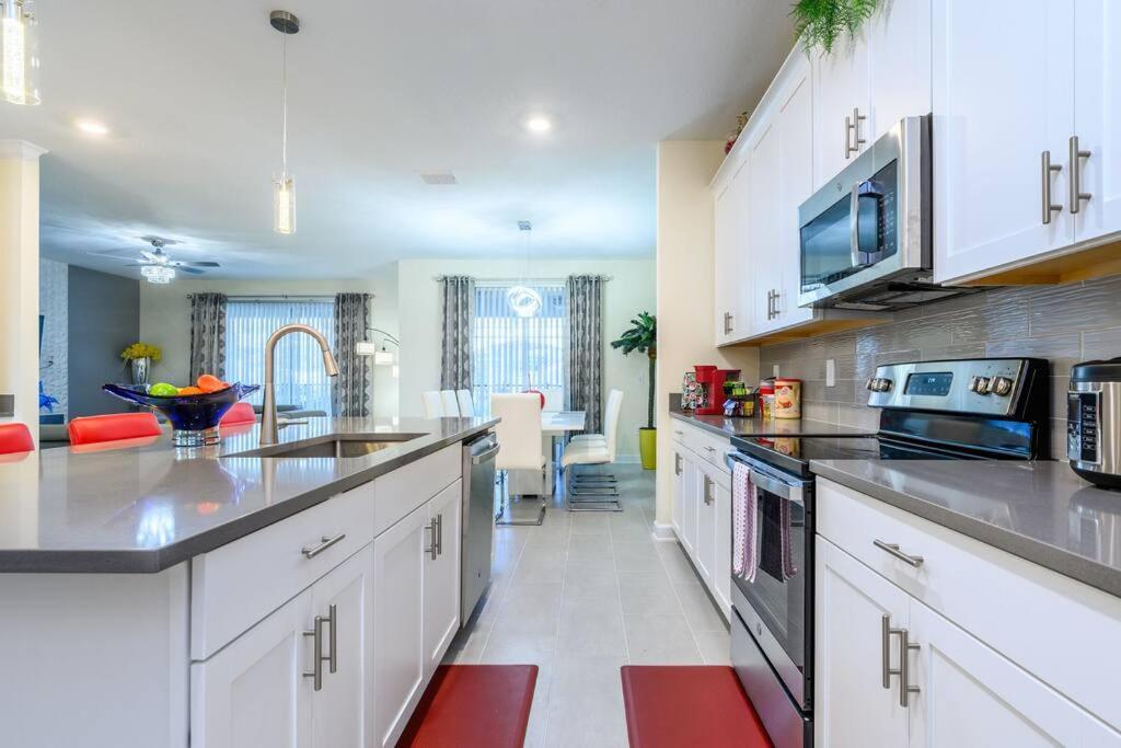 Close To Disney & Other Theme Parks,Private Heated Poolspa, Bbq & Game Rm Kissimmee Luaran gambar