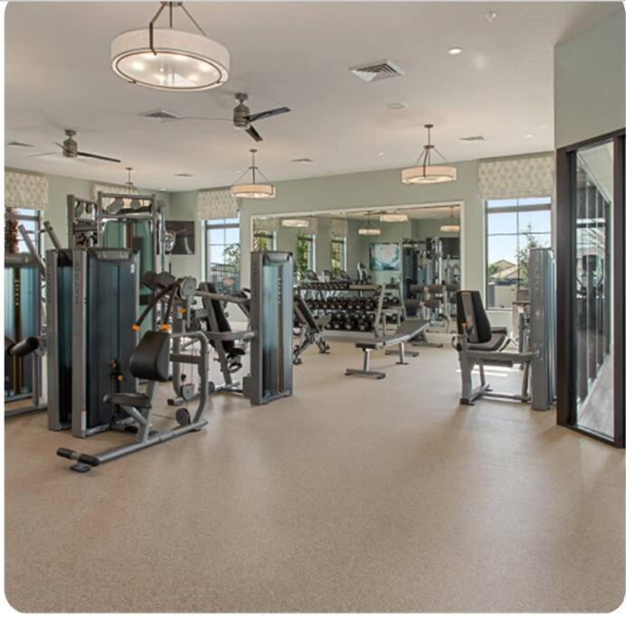 Close To Disney & Other Theme Parks,Private Heated Poolspa, Bbq & Game Rm Kissimmee Luaran gambar