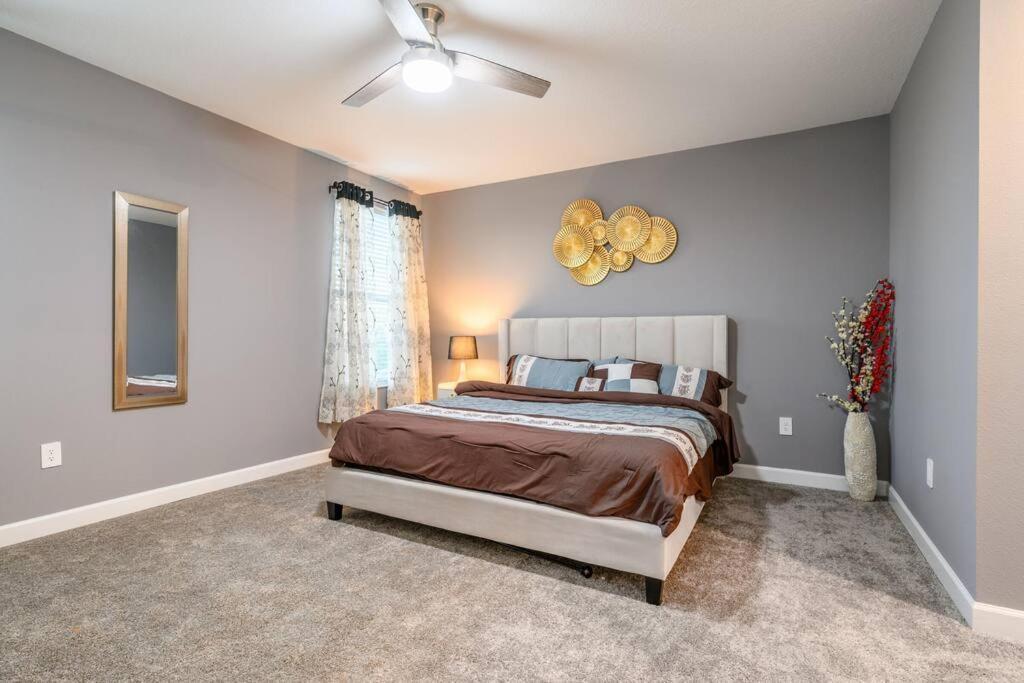 Close To Disney & Other Theme Parks,Private Heated Poolspa, Bbq & Game Rm Kissimmee Luaran gambar